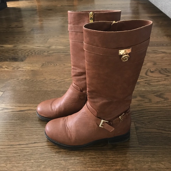 michael kors girls riding boots