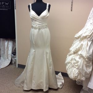 Satin Beaded Allure Wedding Gown