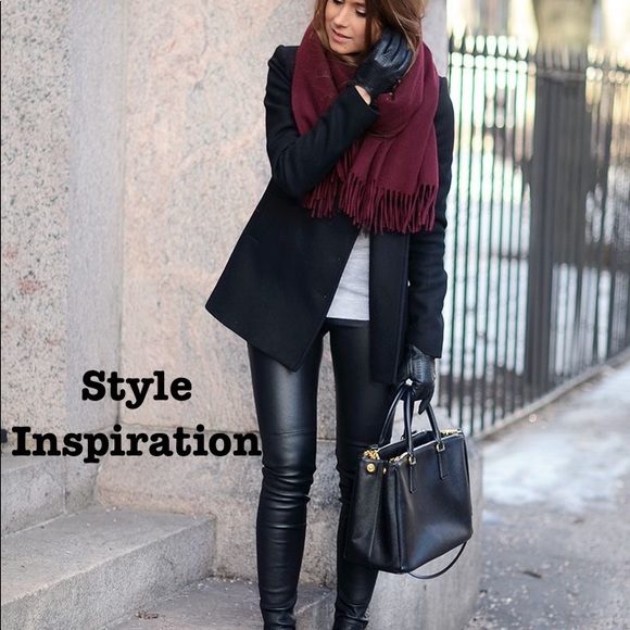Jackets & Blazers - Open Front Black Coat