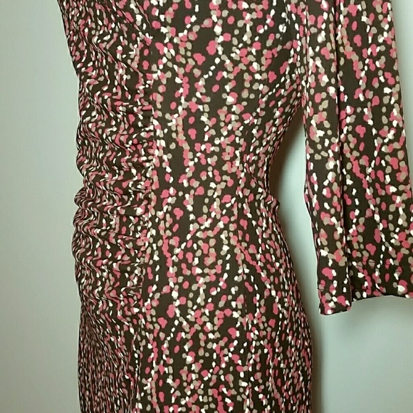 Faux Wrap Dress with slimming detail - Picture 2 of 4