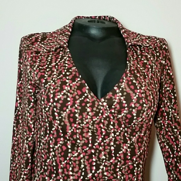 Faux Wrap Dress with slimming detail - Picture 3 of 4