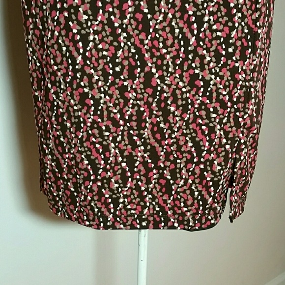 Faux Wrap Dress with slimming detail - Picture 4 of 4