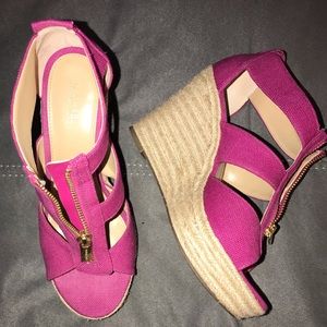 MK wedge sandal