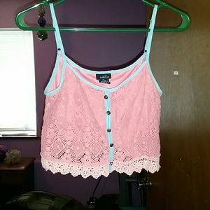 Pink Crop top