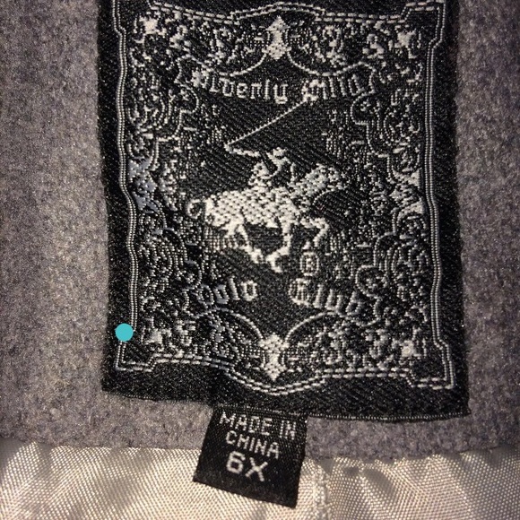 ❌sold on Mercari❌. Girls Size 6x Wool Peacoat - Picture 4 of 5