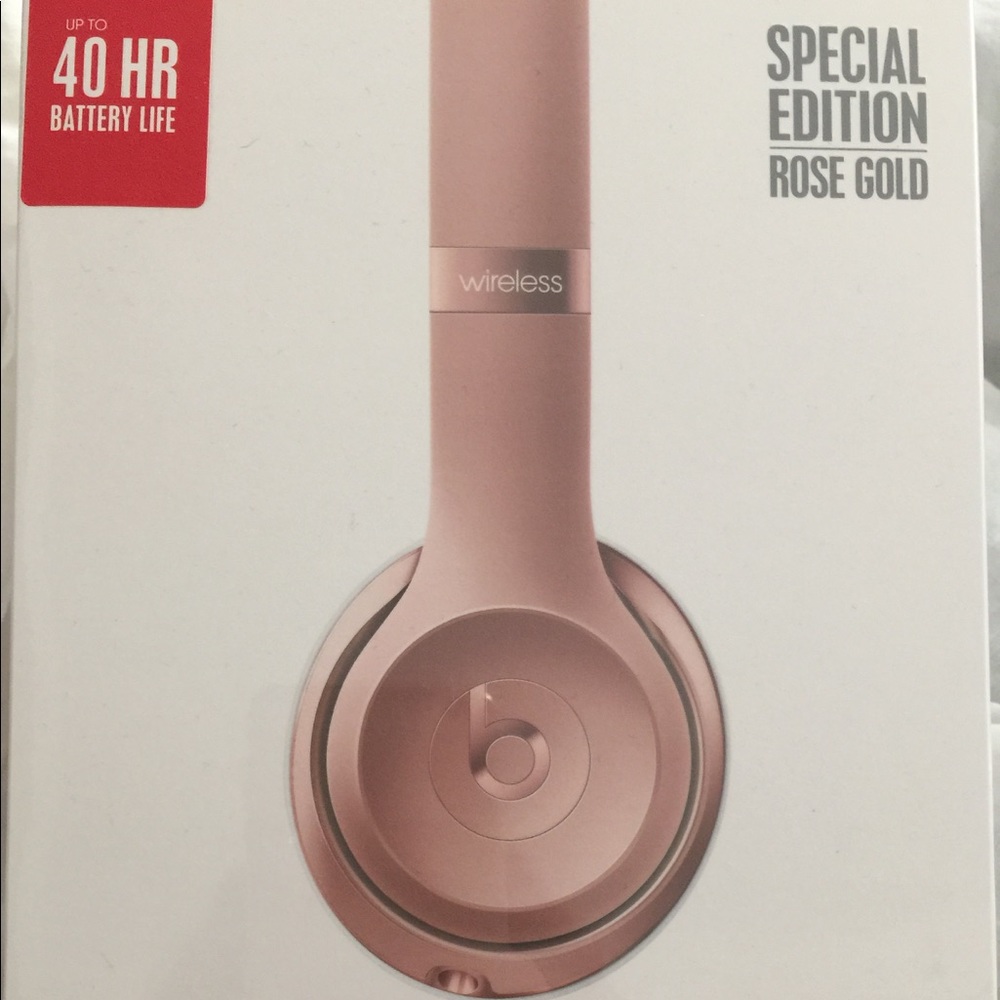Brand New! Limited Edition Rose Gold Beats!