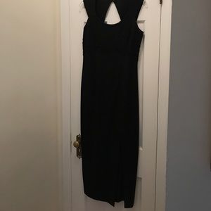 Black evening dress