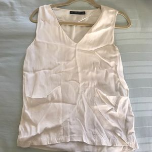 Zara White Tank