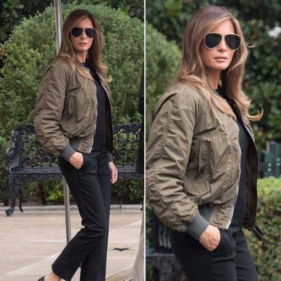 Army Olive Bomber Jacket - Picture 5 of 5