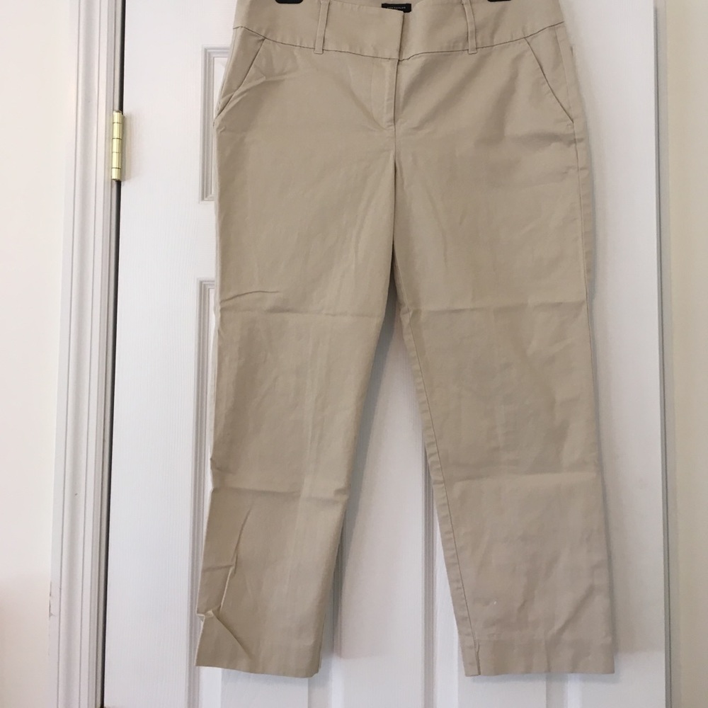 Ann Taylor size 10 curvy cropped pants