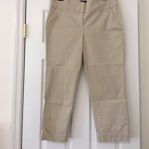 Ann Taylor size 10 curvy cropped pants