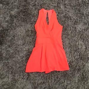 Coral Romper from Dry Goods