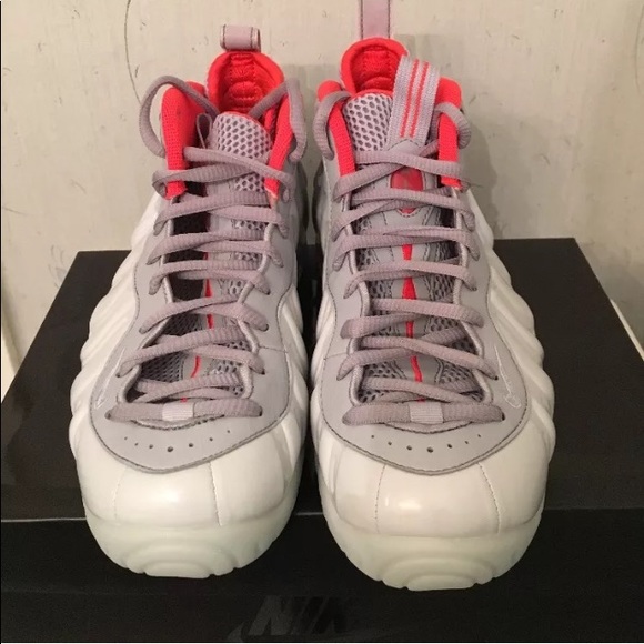 Nike Air Foamposite Pro Platinum & wolf gray