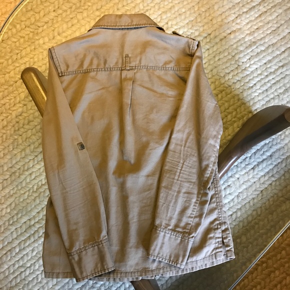 J. Crew safari shirt cotton w/ quality detailings - Picture 5 of 6