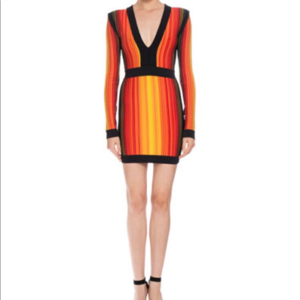 Balmain sunset last vnk dress