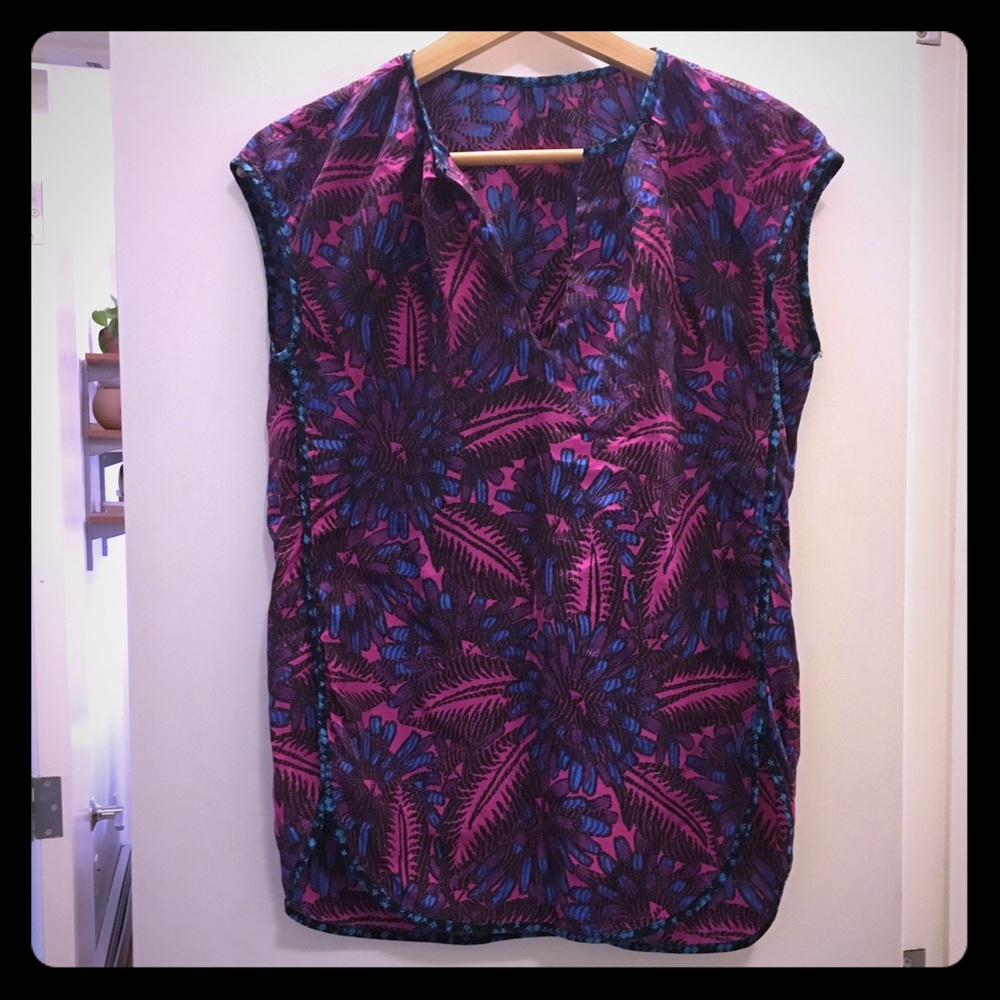 J Crew Pattern Blouse