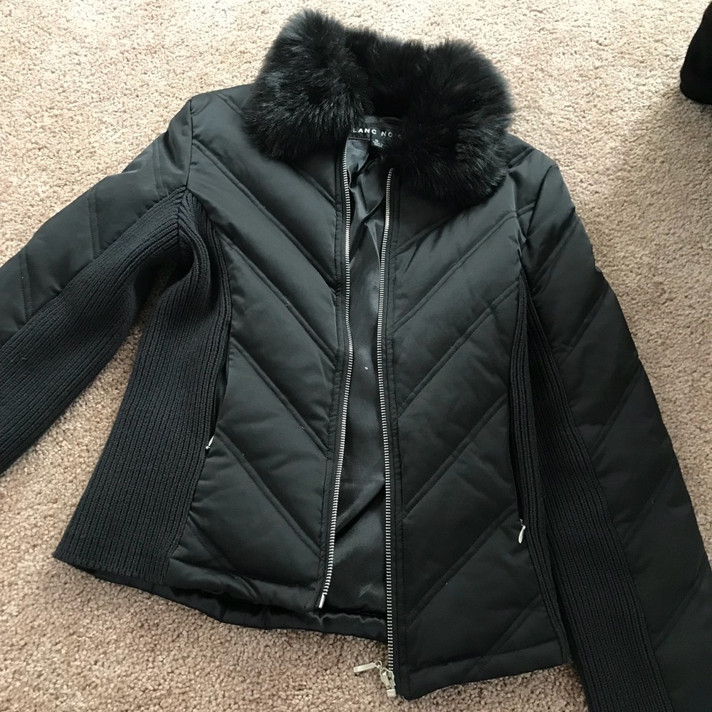 Black coat