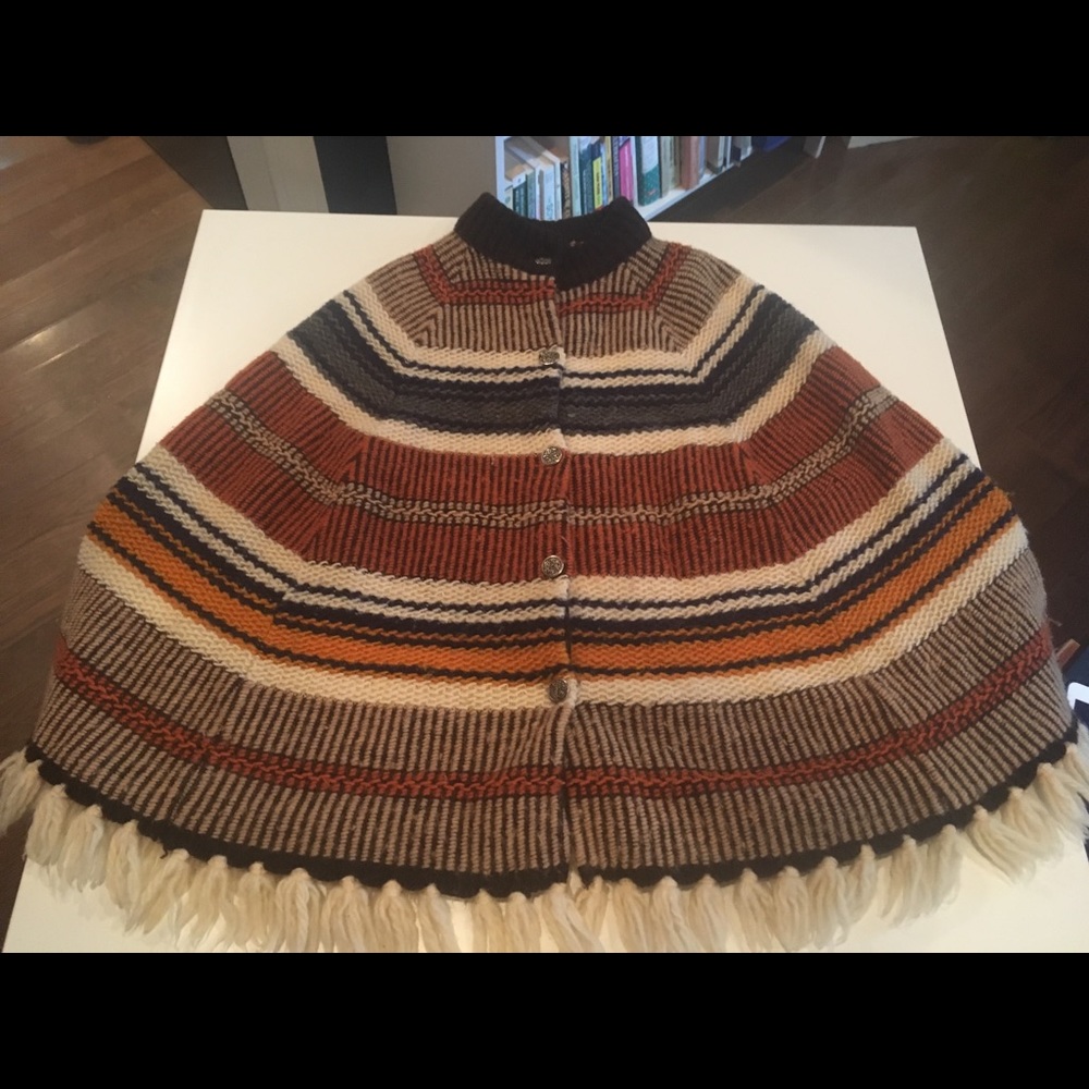 Vintage 70s poncho
