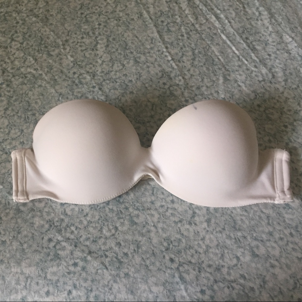 Strapless white 34B Ambrielle bra