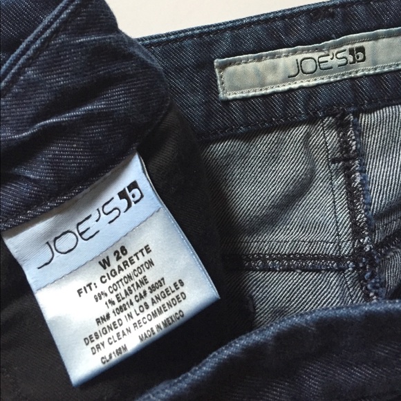 Joe's Jeans Low Rise Cigarette Stretch Jeans - Picture 5 of 8