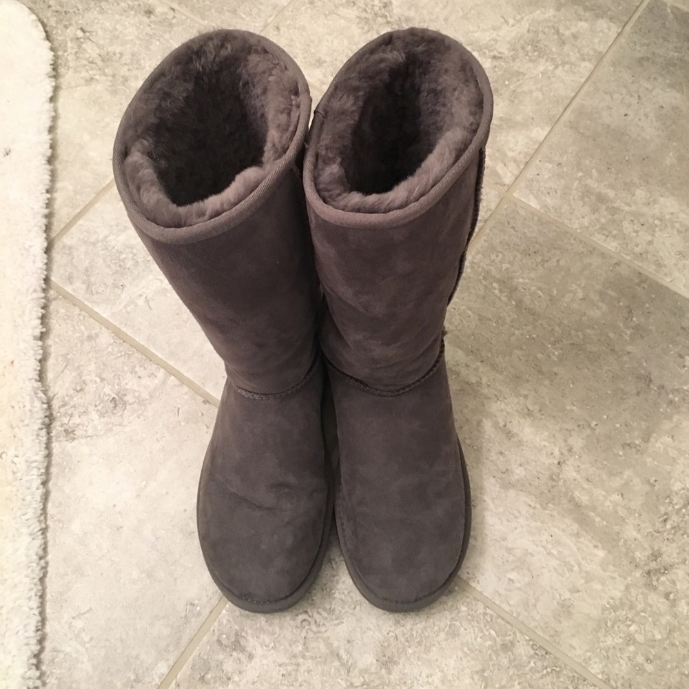 UGG classic gray tall boots