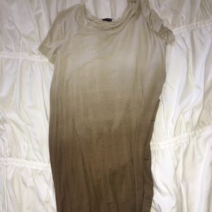 Ombré T Shirt Dress