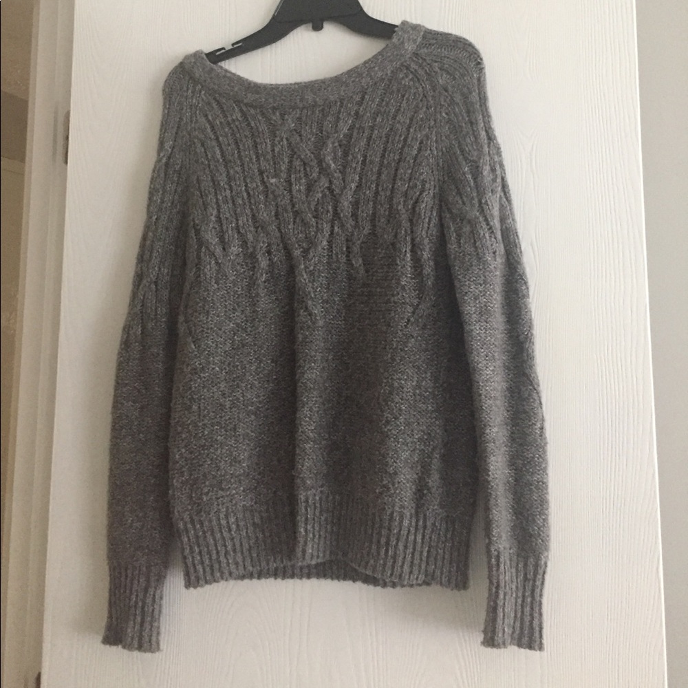Gray sweater!