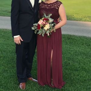 David’s Bridal Bridesmaid Dress