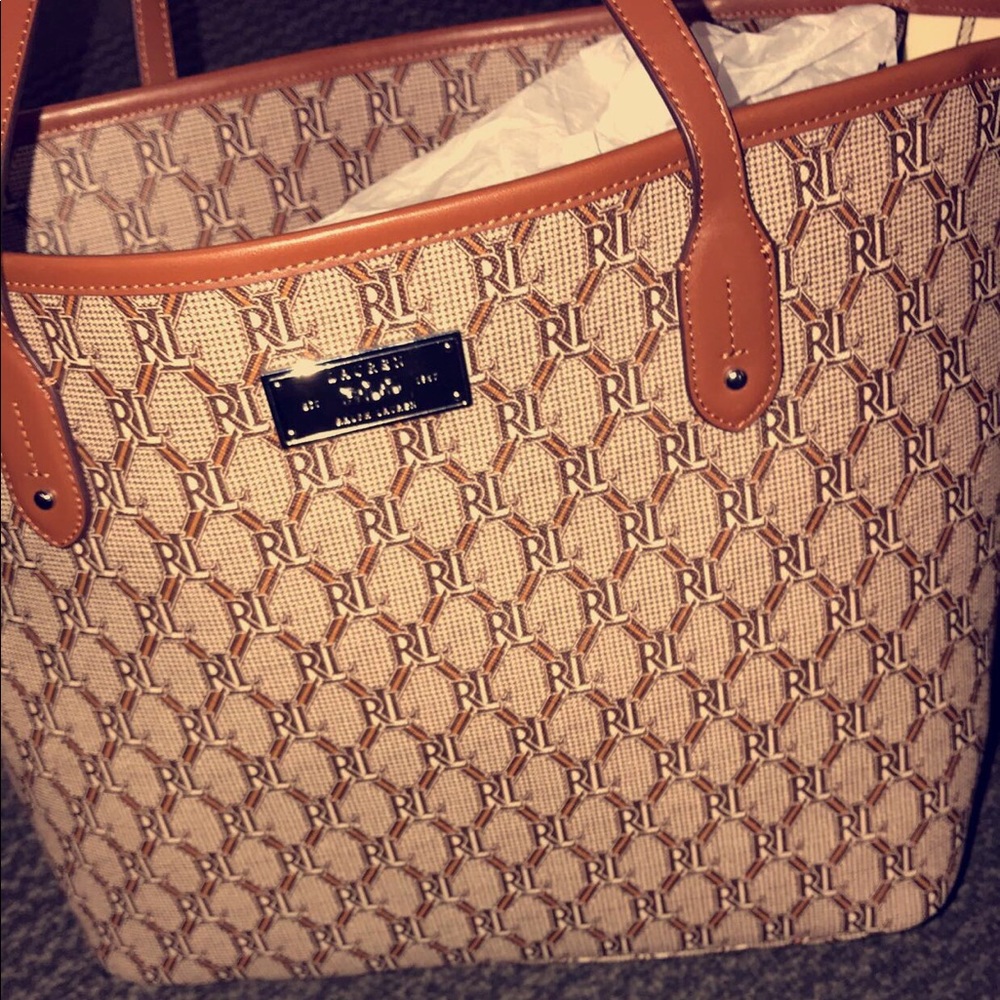 Ralph Lauren tote handbag