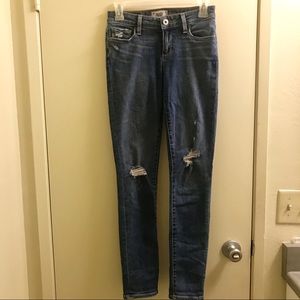 PAIGE Skyline Ankle Peg skinny jeans