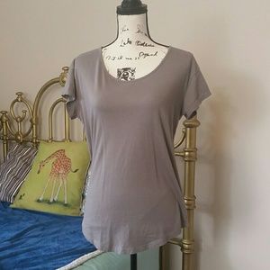 Alternative Apparel Gray Short Sleeved Tee