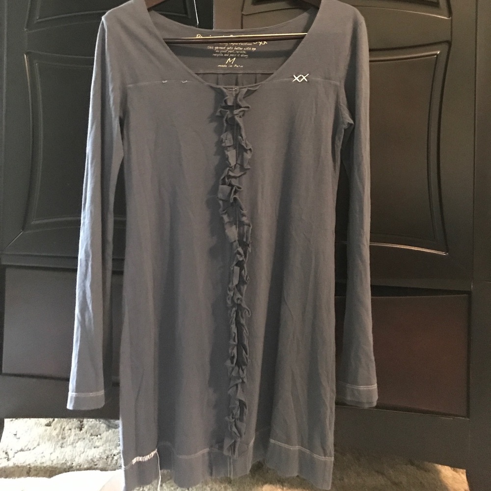 Project e Vintage tunic dress blue