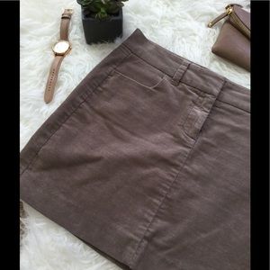 Corduroy J. Crew mini skirt