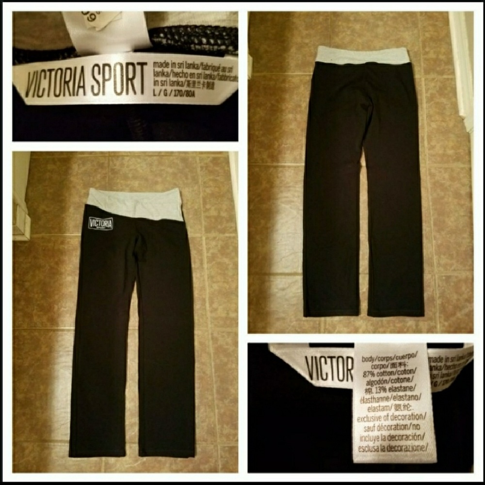 *VS SPORT YOGA PANTS SZ LARGE*