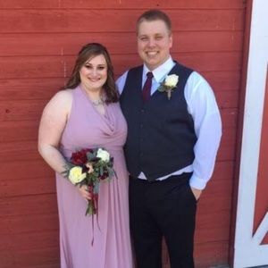 David's Bridal Long Dress