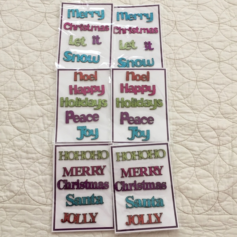 New Glitter Words