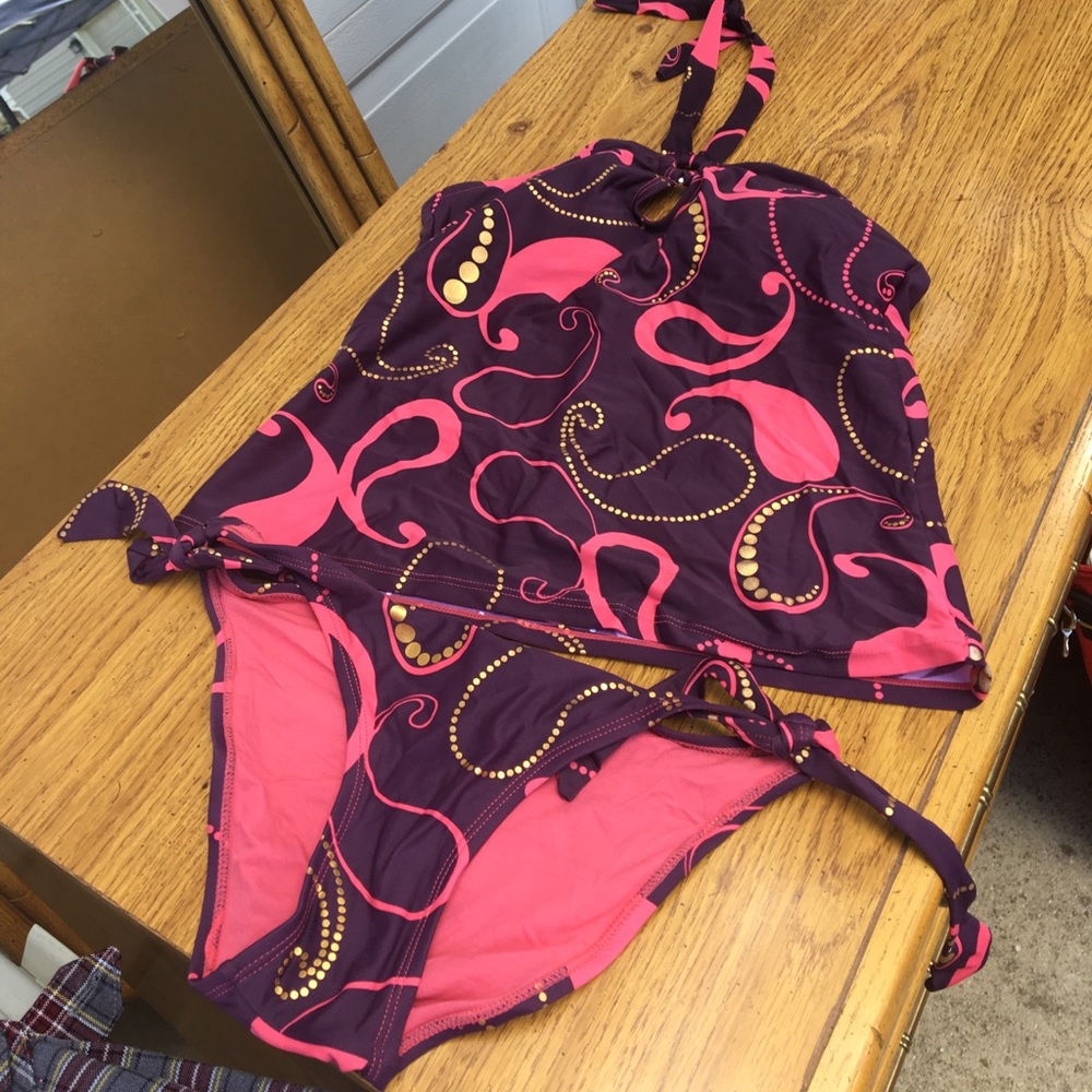 Two piece bathing suit