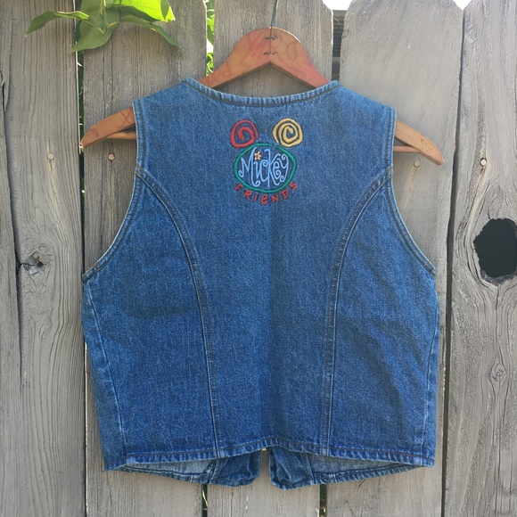 Original Mickey Inc. denim vest. - Picture 3 of 4