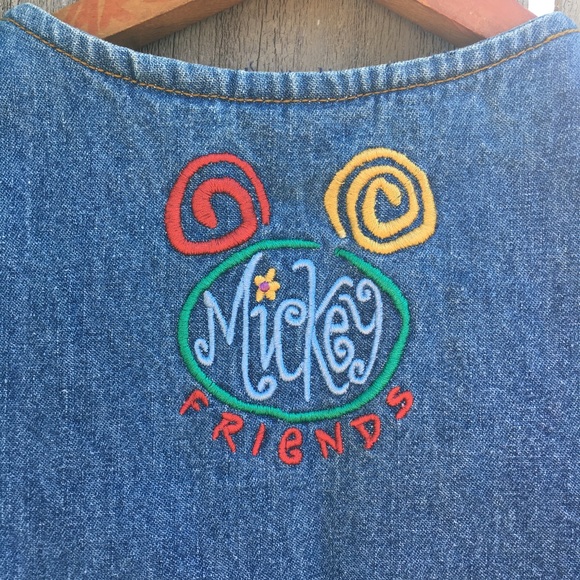 Original Mickey Inc. denim vest. - Picture 4 of 4
