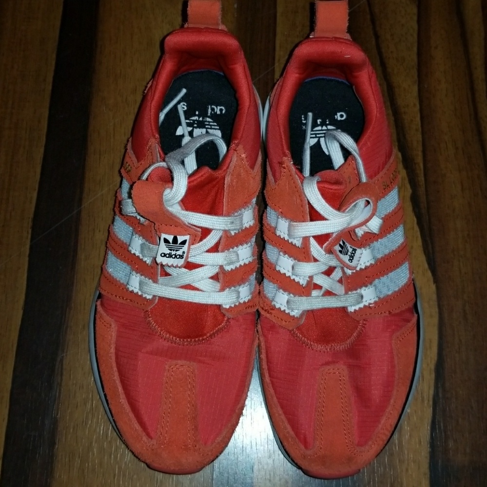 Red & White Ortholite Adidas