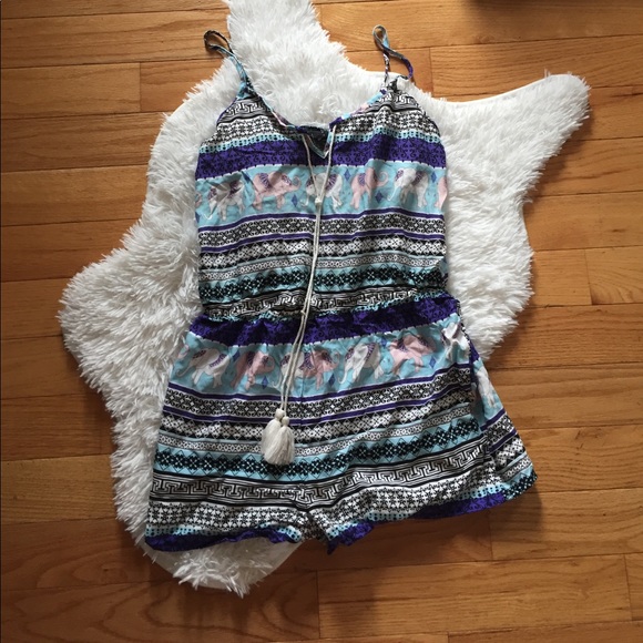 Rue21 Pants - NWT BOHO ELEPHANT ROMPER