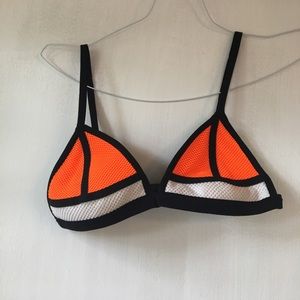 Orange Bikini Top