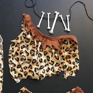 Women's Sexy Jane Tarzan/ Cavewoman Costume