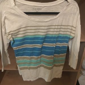 3 Old Navy wide neck t-shirts
