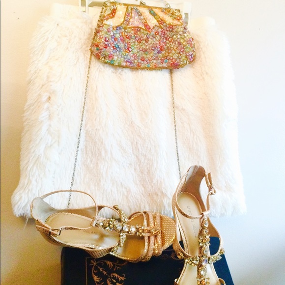 1920 hand beaded Vintage clutch - Picture 2 of 4