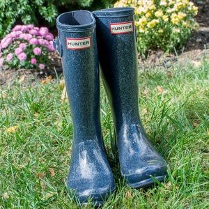 Girls Original Glitter Rain Boots