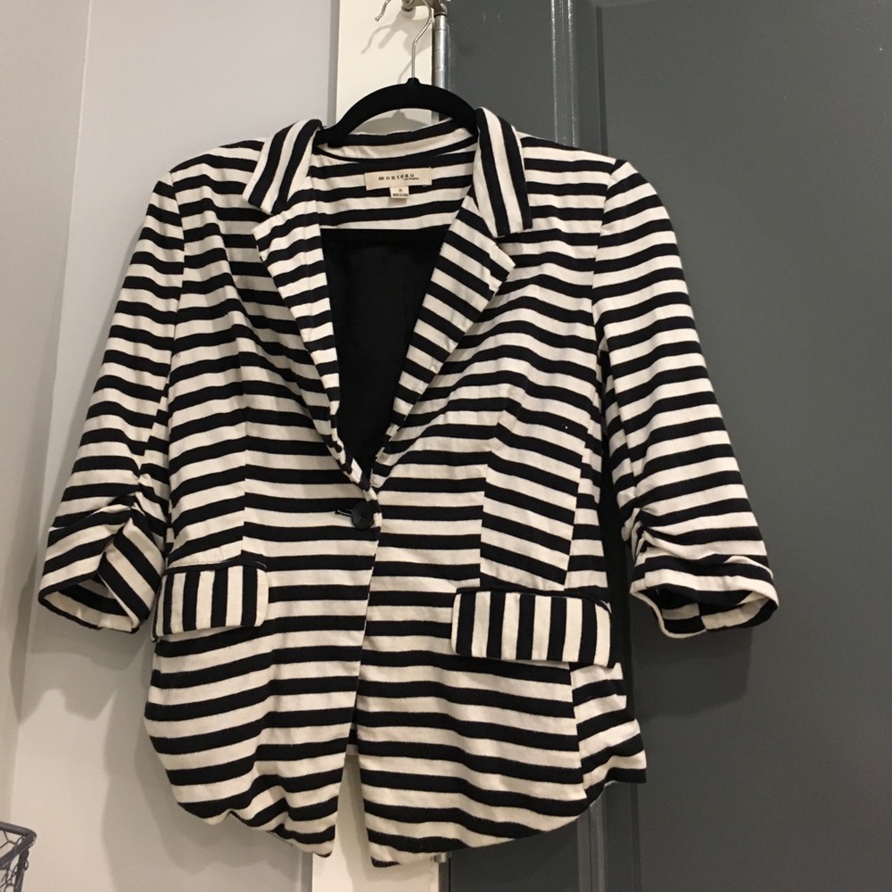 Striped blazer