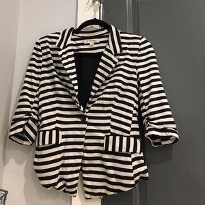 Striped blazer
