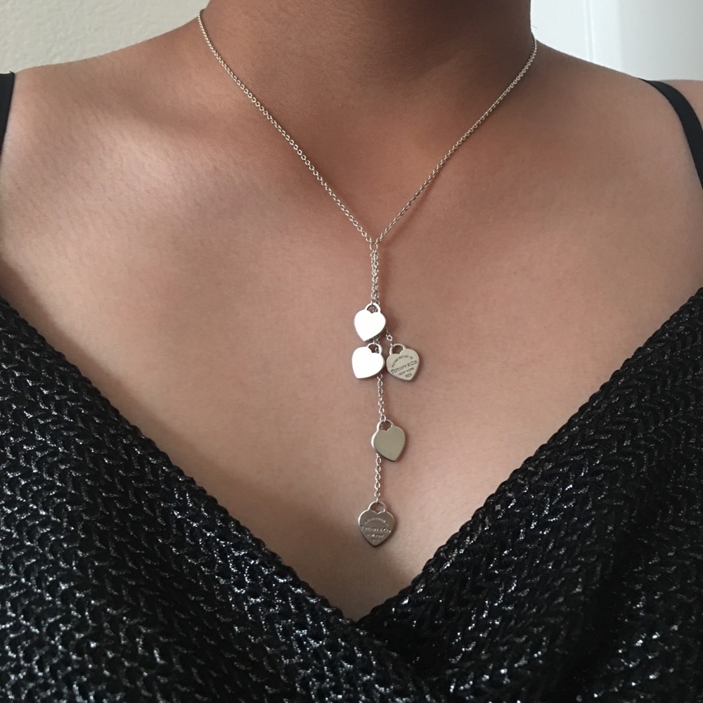 Multi-heart pendant necklace