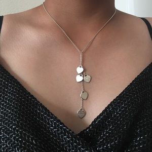 Multi-heart pendant necklace